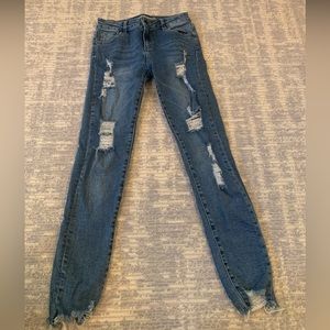 Girls Tractr Skinny Jeans